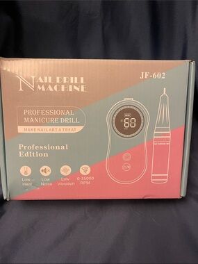 Professional Nail Drill Machine JF-602 in Pink
